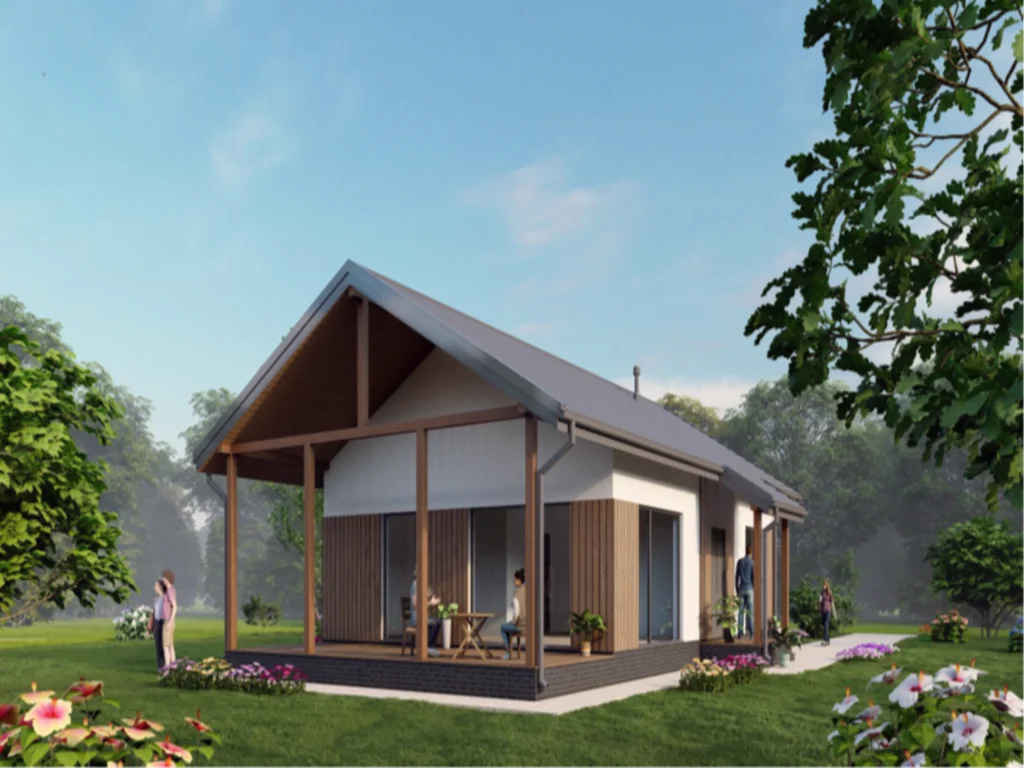 Электромонтаж в каркасном доме КП Сибирские просторы 