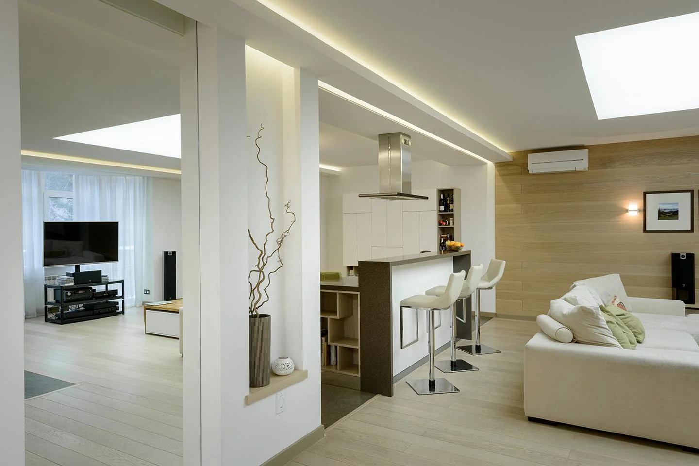 Электромонтаж в квартире в Ж/К Флотилия