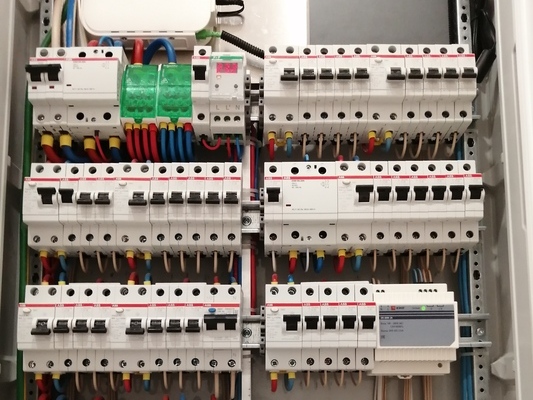 Электромонтаж в двухуровневой квартире в Ж/К Онега